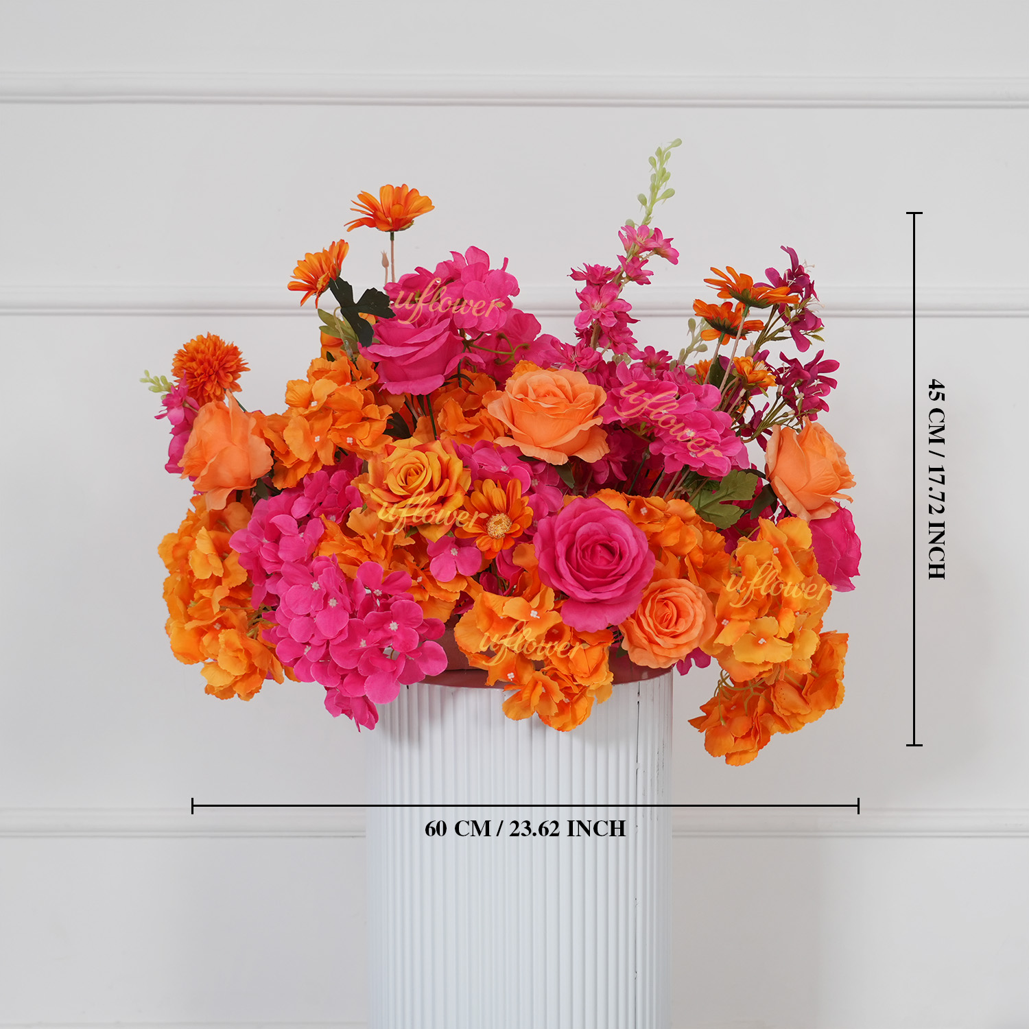 Wedding Arch Flower - อุปกรณ์ตกแต่งงานอีเว้นท์ Uflower ขนาด 40/45/60 ซม. ฉากหลังงานแต่งงาน