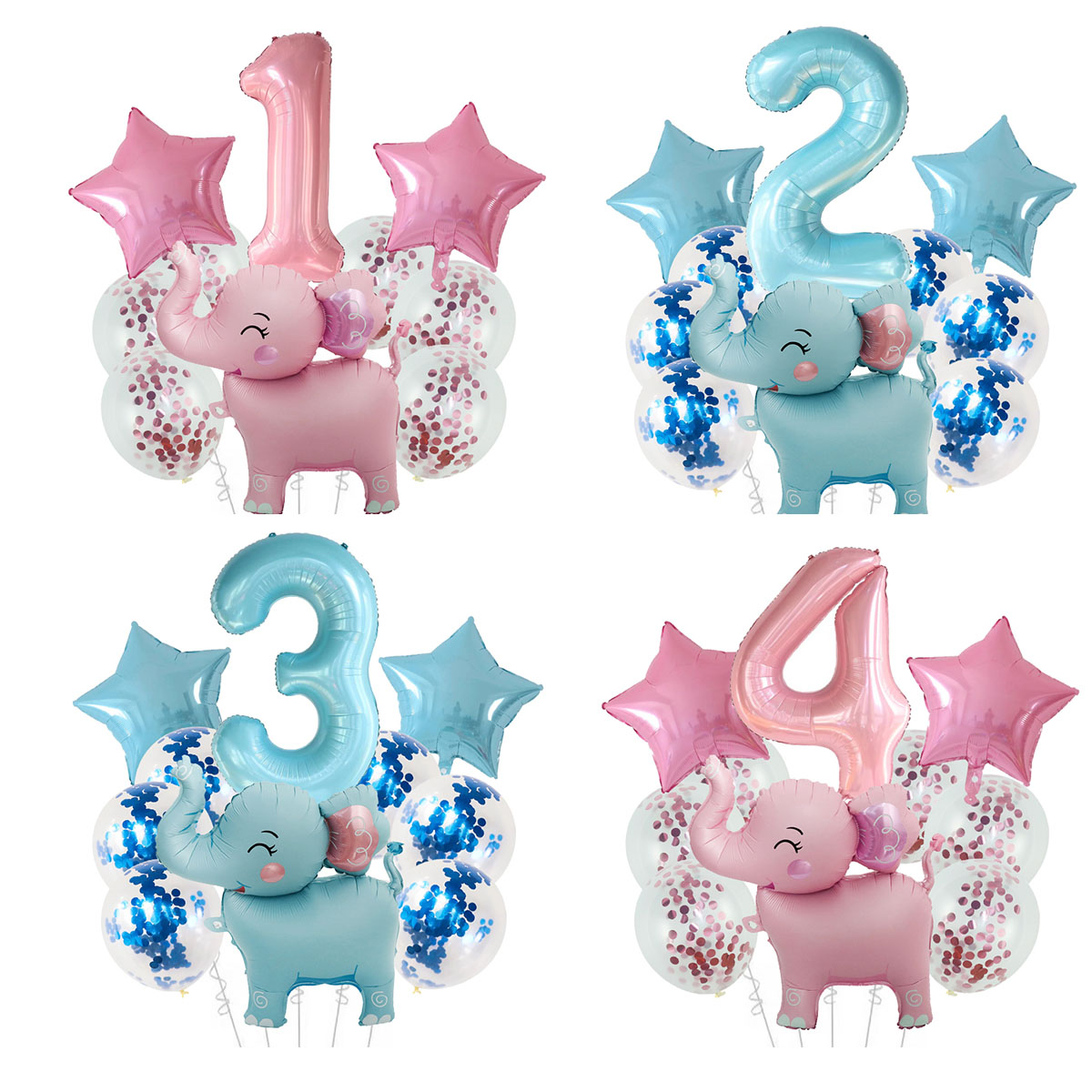 10pcs สัตว์ป่าบอลลูนน่ารัก Jun - Wedding Zoo บทวิจารณ์และราคา