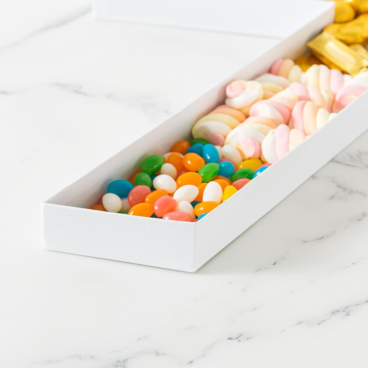 อาหารเติมตัวอักษรรูปขนมดอกไม้  - Wedding Favor Box บทวิจารณ์และราคา