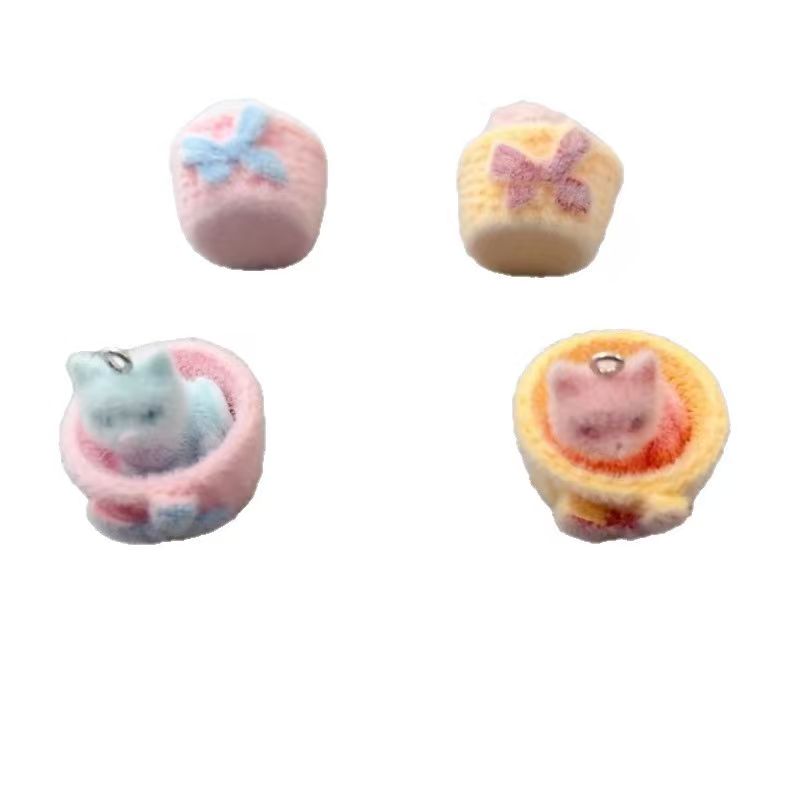 จี้แมวเรซิน 3D แบบนุ่ม 4 ชิ้น  - Wedding Yes บทวิจารณ์และราคา