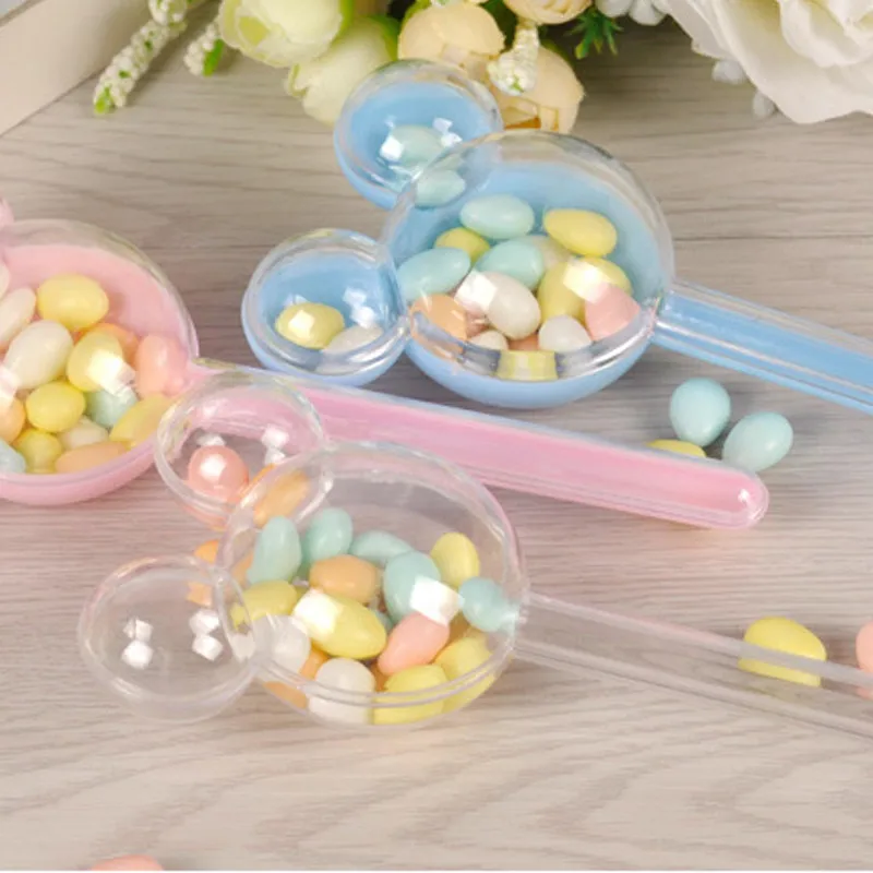 24 ชิ้น/ล็อตกล่องขนมพลาสติกงาน - Wedding Favor Box บทวิจารณ์และราคา