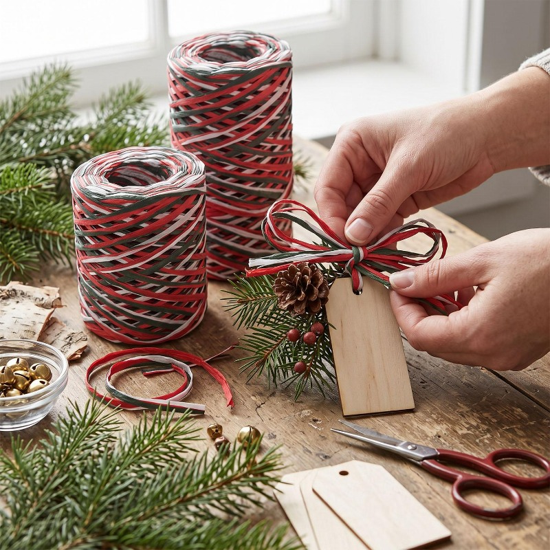ริบบิ้นกระดาษราฟเฟีย 150/600 เ - Papercraft Supply Ribbon บทวิจารณ์และราคา