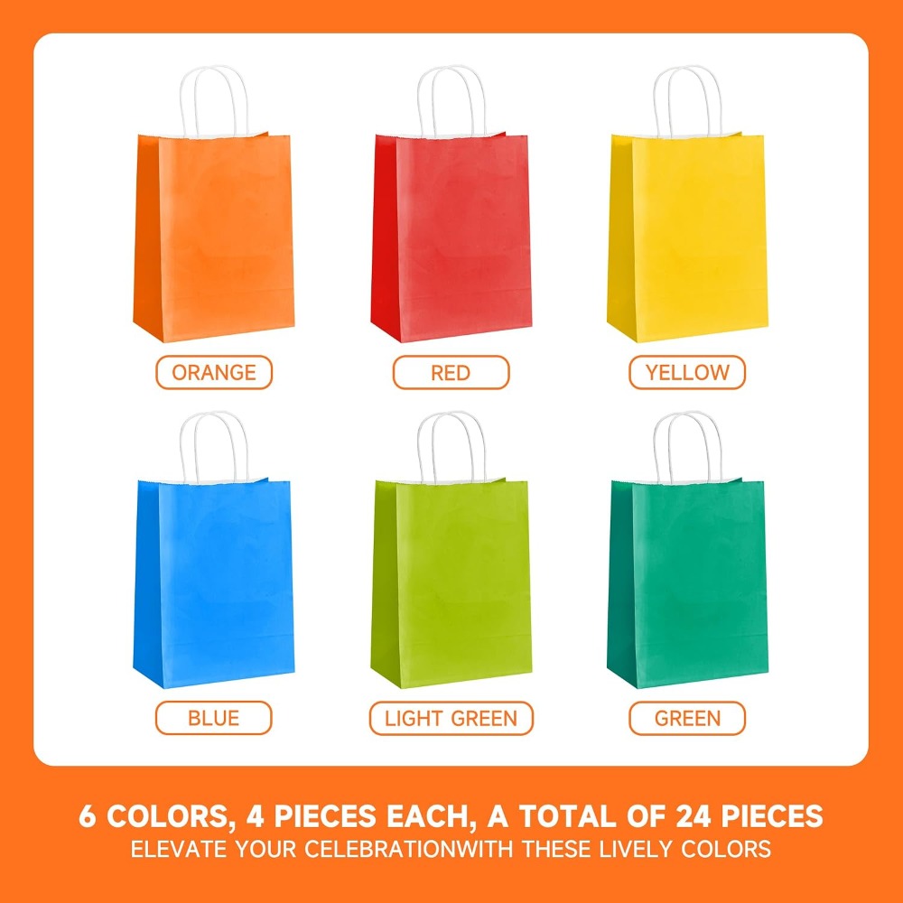 ถุงของขวัญกระดาษคราฟท์สีรุ้งขน - Wedding Supply In Bulk บทวิจารณ์และราคา