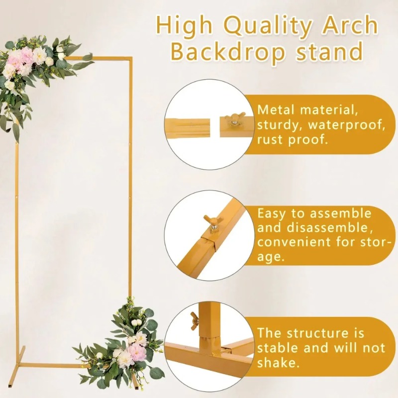 ซุ้มแต่งงานขนาด 6.6 ฟุต x 6.6  - Wedding Balloon Arch บทวิจารณ์และราคา