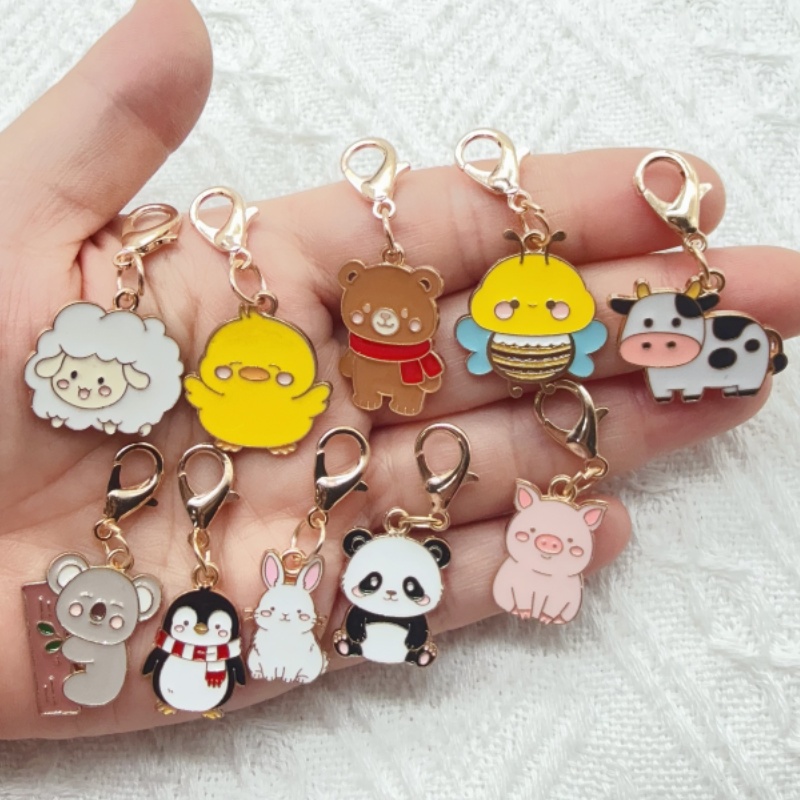 พวงกุญแจรูปสัตว์การ์ตูนแบบหยดน - Wedding Yes บทวิจารณ์และราคา