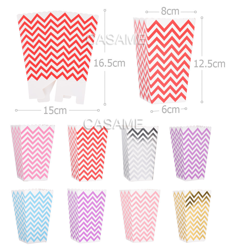 6 ชิ้น Rose Gold สีชมพูแข็งกระ - Wedding Favor Box บทวิจารณ์และราคา