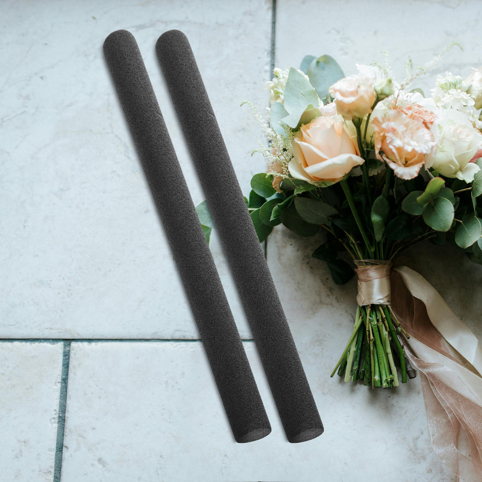 แท่งโฟมดอกไม้สีดำ 8 ชิ้น ขนาด  - Wedding Floral Supply บทวิจารณ์และราคา