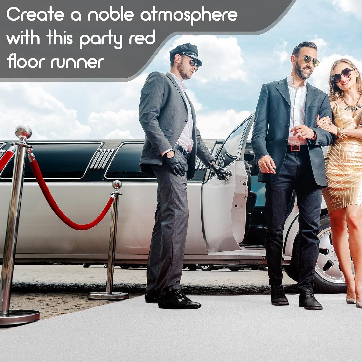 พรมงานแต่งงานที่ทนทาน เหมาะสำห - Aisle Runner White บทวิจารณ์และราคา