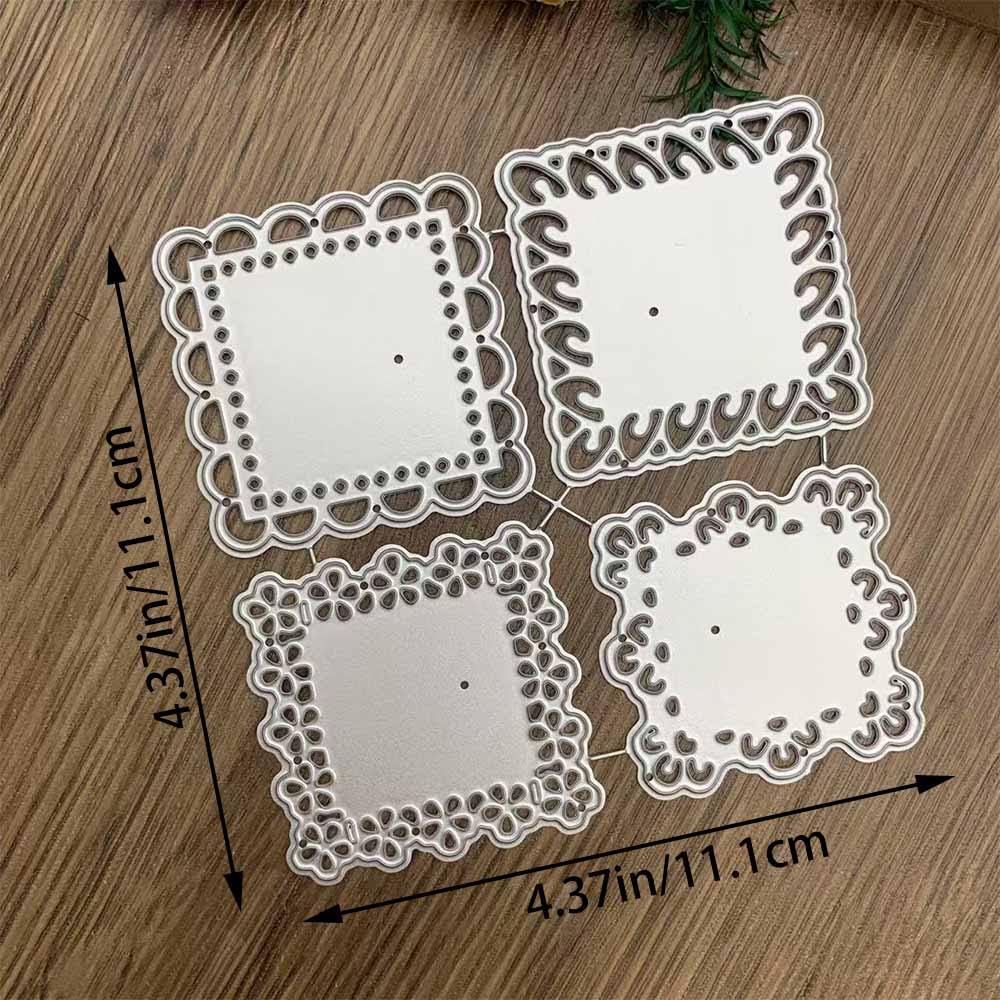 แม่พิมพ์ตัดโลหะสีเทาเงิน ลายลู - Wedding Sutra บทวิจารณ์และราคา