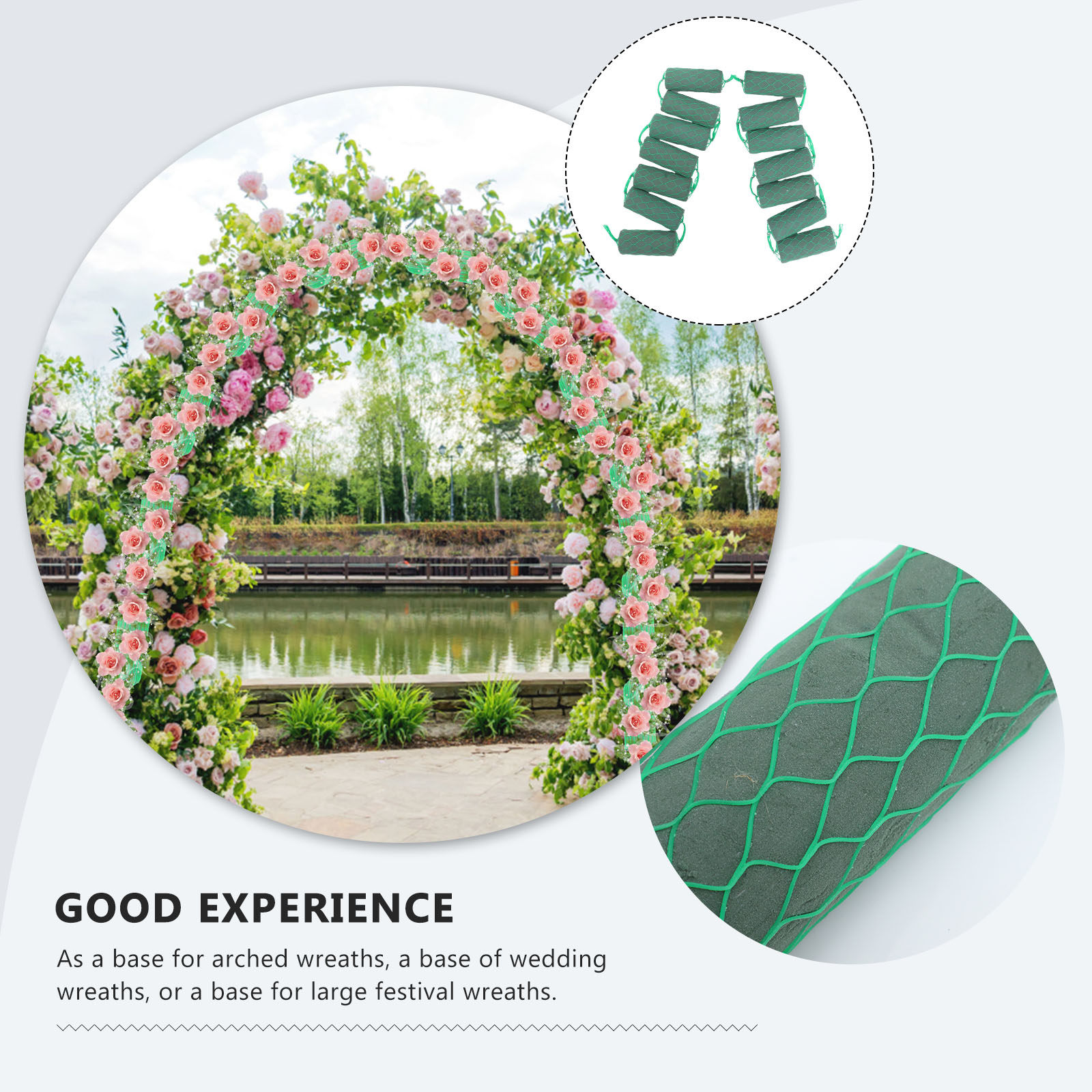 1 ชุดโฟมดอกไม้รูปทรงไส้กรอก คุ - Wedding Floral Supply บทวิจารณ์และราคา