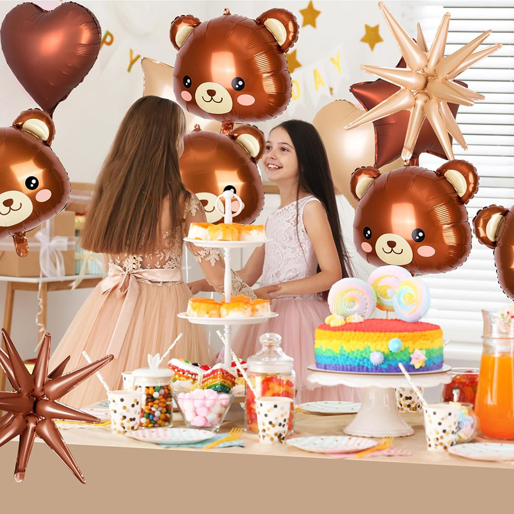 ลูกโป่งหมีอะลูมิเนียมลูกโป่งฟอ - Wedding Zoo บทวิจารณ์และราคา