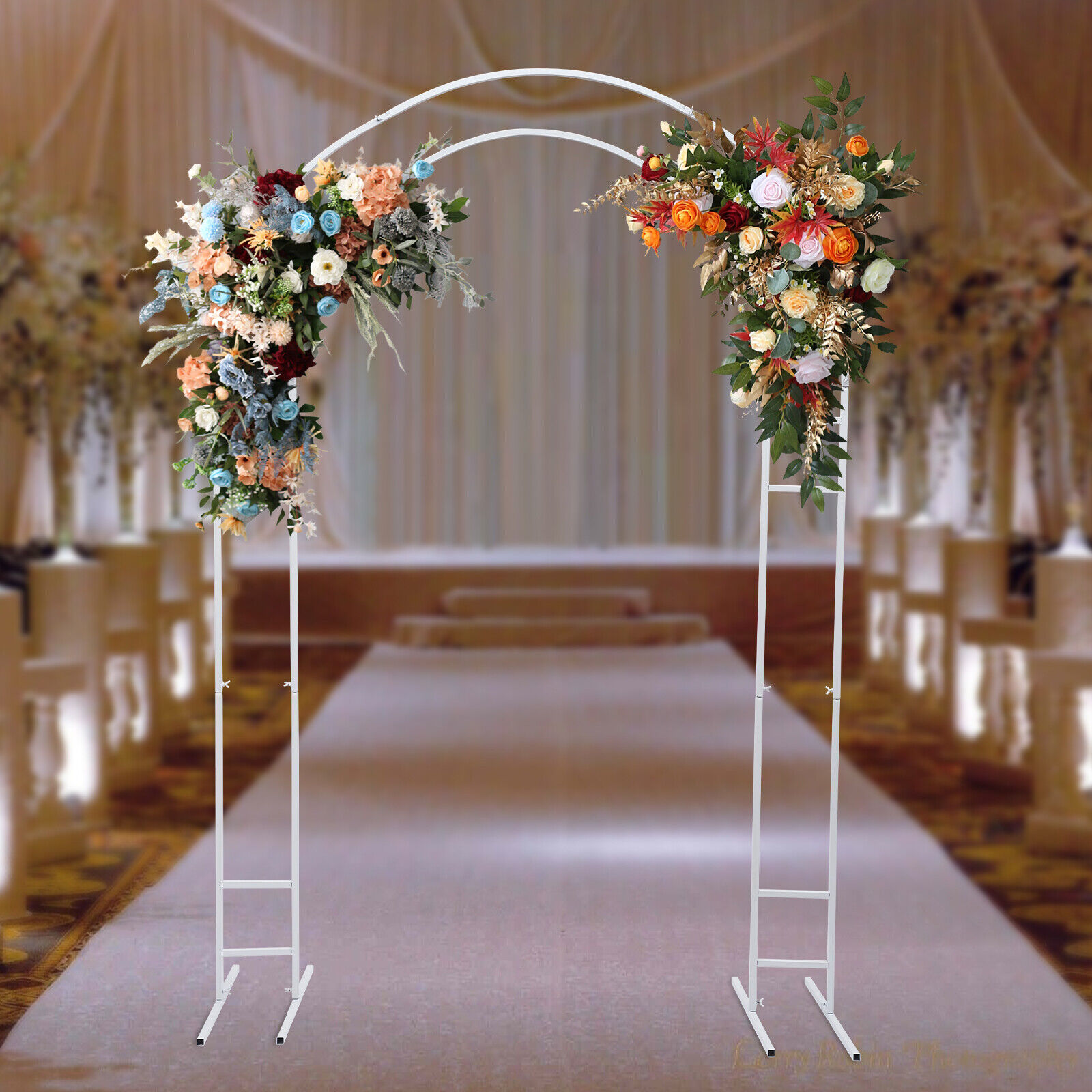 โลหะงานแต่งงานขาตั้ง Arch กรอบ - Wedding Balloon Arch บทวิจารณ์และราคา