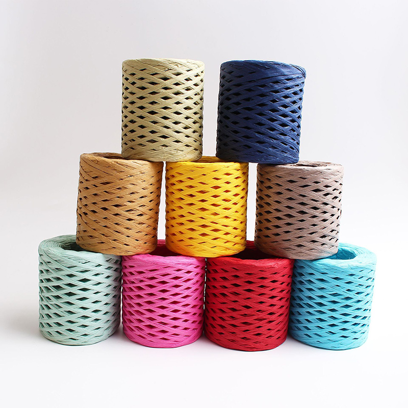 200 M/ม้วน Raffia กระดาษหัตถกร - Papercraft Supply Ribbon บทวิจารณ์และราคา