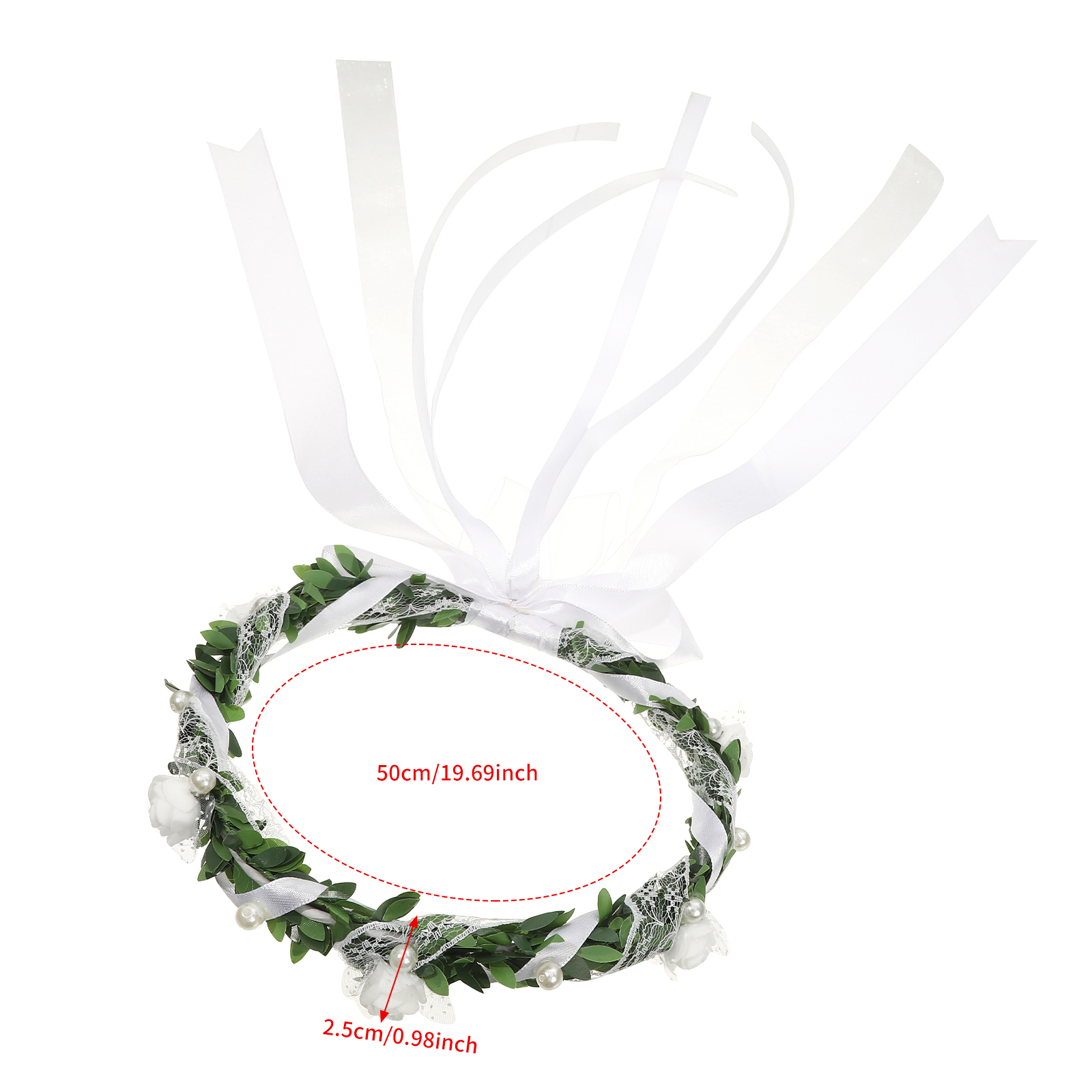 AWAYTR ที่คาดผมดอกไม้สำหรับสาว - Wedding Arch Flower บทวิจารณ์และราคา