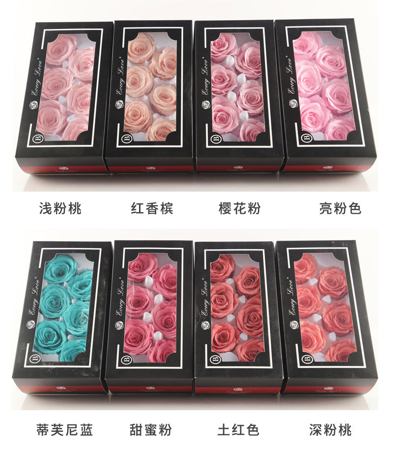 6 ชิ้น Eternal Rose ดอกไม้หัวข - Wedding Supply In Bulk บทวิจารณ์และราคา