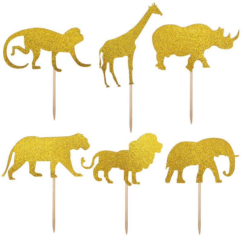 ที่เสียบเค้กกระดาษลายสัตว์ซาฟา - Wedding Zoo บทวิจารณ์และราคา