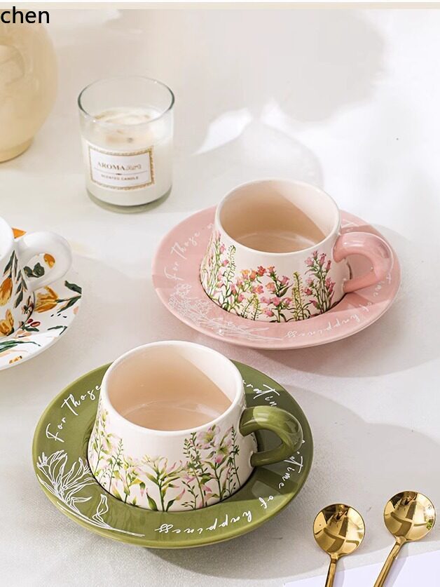 ชุดของขวัญแก้วกาแฟและจานรองสไต - Wedding Favor Box บทวิจารณ์และราคา